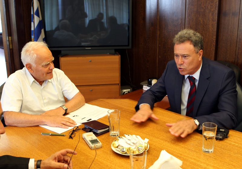 ΣΥΝΑΝΤΗΣΗ ΠΡΟΕΔΡΟΥ ΕΝΠΕ & ΠΕΡΙΦΕΡΕΙΑΡΧΗ ΑΤΤΙΚΗΣ ΜΕ ΤΟΝ ΥΠΟΥΡΓΟ ΔΙΟΙΚΗΤΙΚΗΣ ΜΕΤΑΡΡΥΘΜΙΣΗΣ