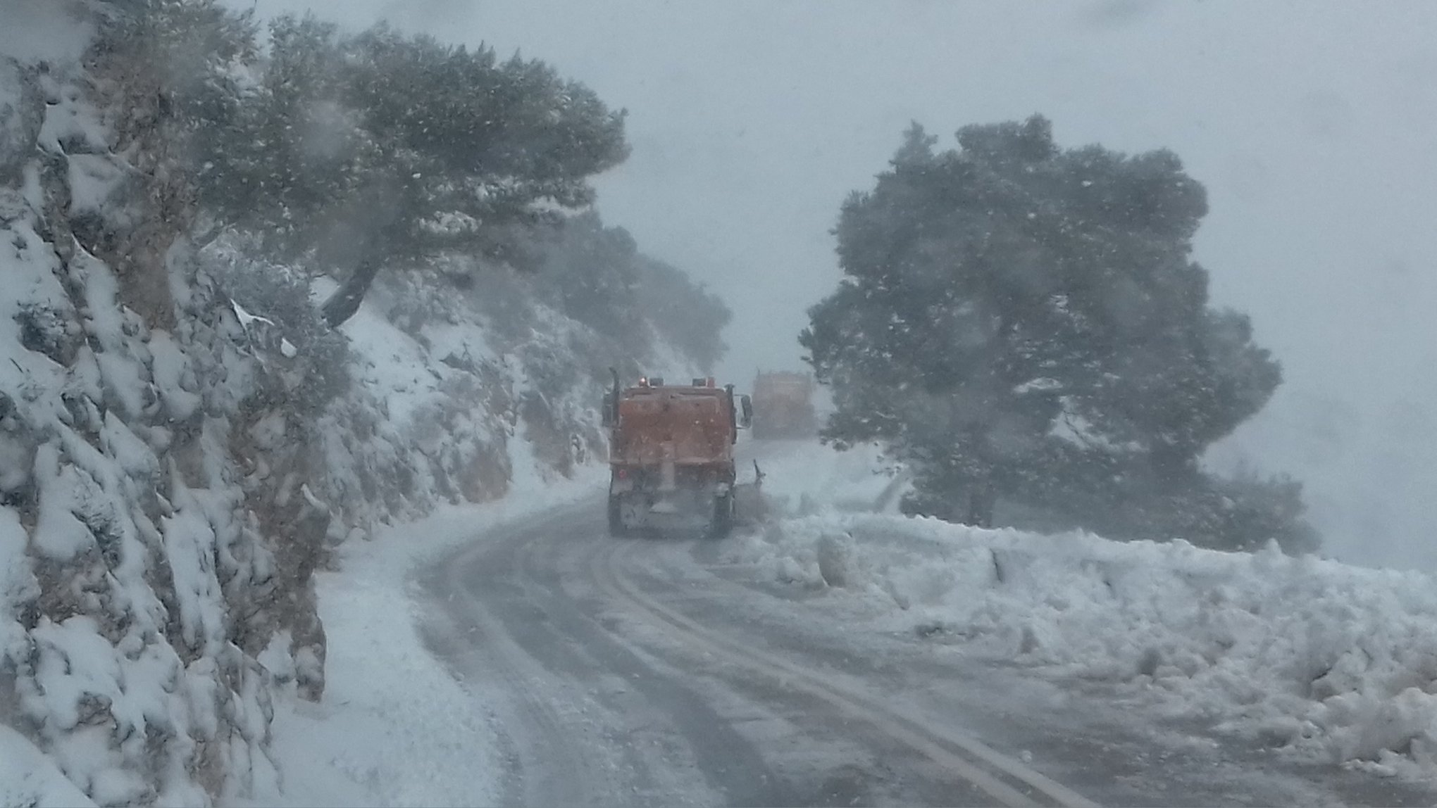 Αποχιονισμός Οδικού Δικτύου 2