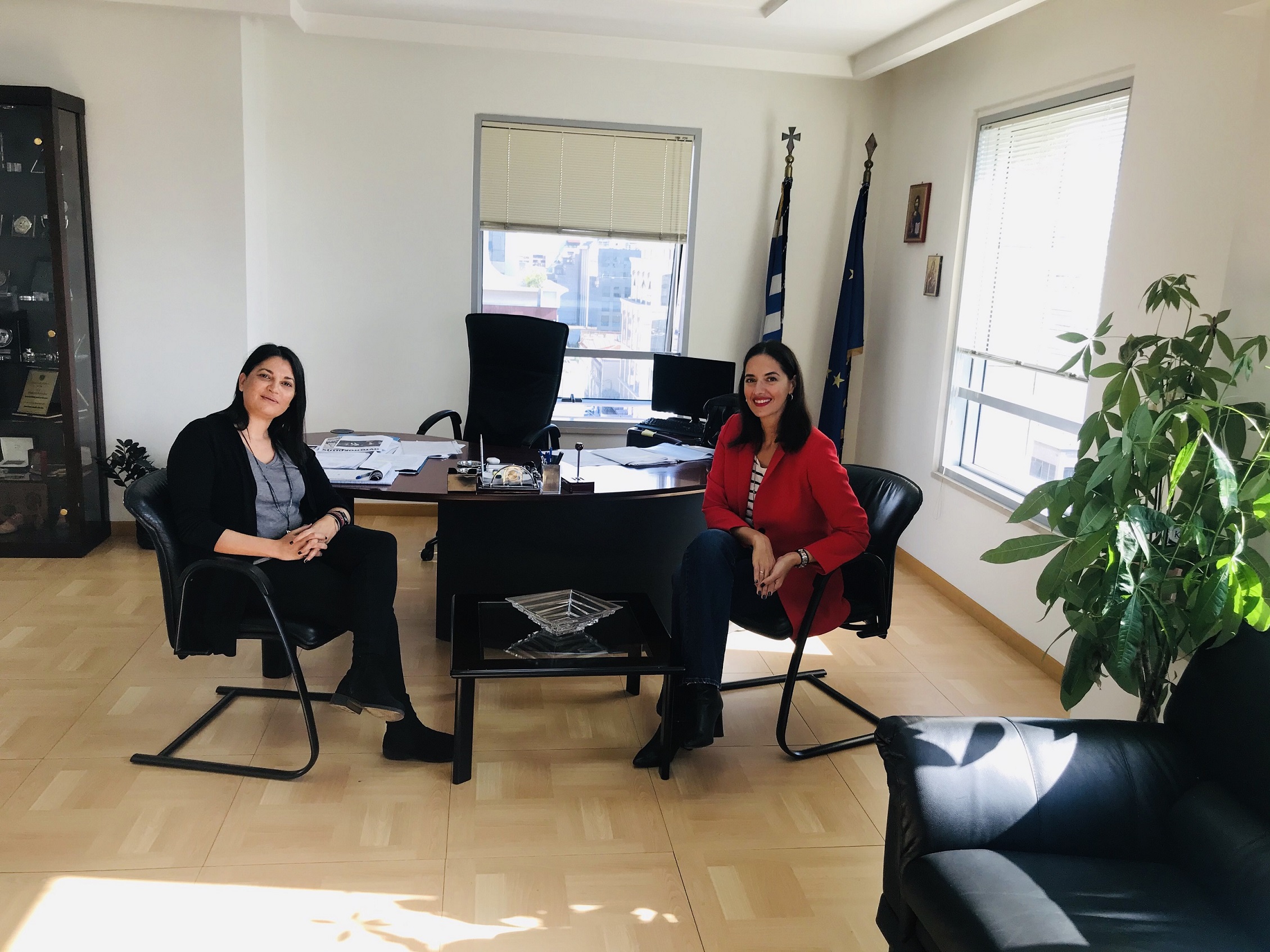 ΣΥΝΑΝΤΗΣΗ ΜΕ ΒΟΥΛΕΤΗ κα ΔΟΥΝΙΑ