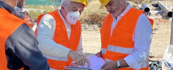 Αγωγός νερού Αίγινας - Επίβλεψη Περιφερειάρχη Γ. Πατούλη